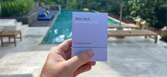 Hand showing the best deep conversation card game